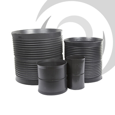 150mm Twinwall Pipe Coupler (Suit 150mm ID 172mm OD Pipe)