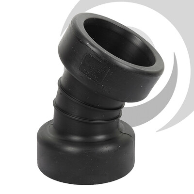 300mm ID Twinwall Drain Bend D/Socket 30 deg Short Radius inc. seals