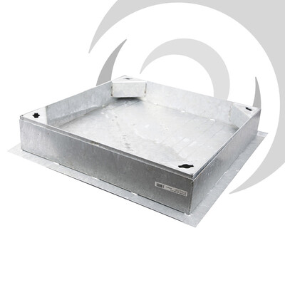 BLOCK PAVIOR Cover: 750 x 750 x 100mm; Galvanised Frame - 10 ton GLVW
