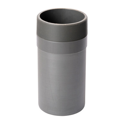 Frost PVC spigot adaptor BSP4 to 110mm plastic, extends 220mm