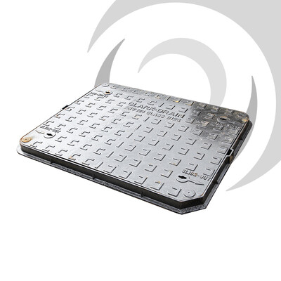 Ductile Iron Seal & Locked Cover & Frame: 600 x 600mm; 5 Ton
