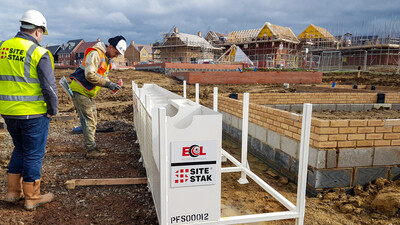 ECL Civil Engineering SiteStak Workstation Housebuilding Site