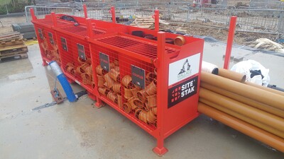 SiteStak Workstation with Lockable Lids Wallace Groundworks