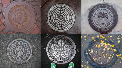 manhole cover designs from around the world