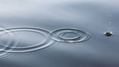 rain water harvesting water surface drip ripples 