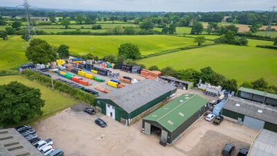 Drainfast Midlands Depot Aerial Photograph Coventry Berkswell 2024
