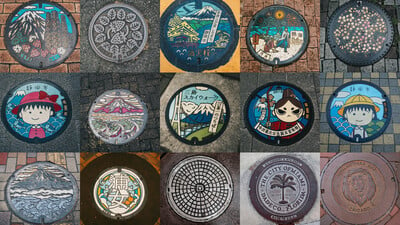 stunning artistic manhole drain covers around the world