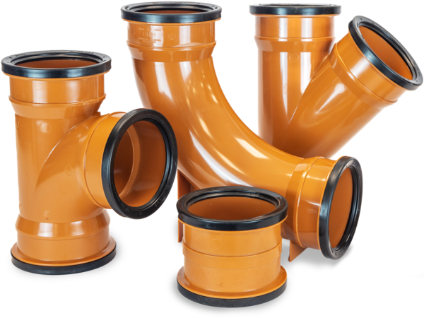 Vision Underground Drainage Fittings Cutout