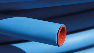 Drainfast Water Pipe Coil close up