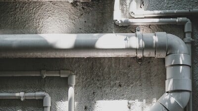 Soil Pipes Wall White