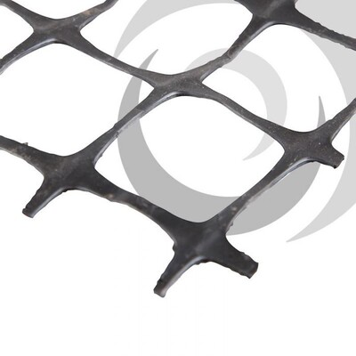 20/20 Biaxial Geogrid 3.95x50m Black