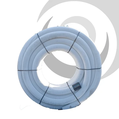 Perforated Land Drain: 100mm x 50m; Geotextile Wrapped