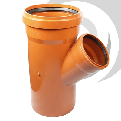 250/110mm D/Socket Unequal Y Junction