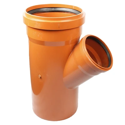 250/160mm D/Socket Unequal Y Junction