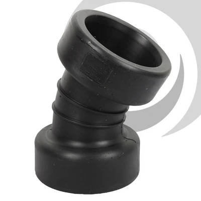 150mm ID Twinwall Drain Bend D/Socket 30 deg Short Radius, inc. seals