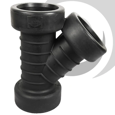 150mm ID TW Drain Equal Y Junction, inc. seal