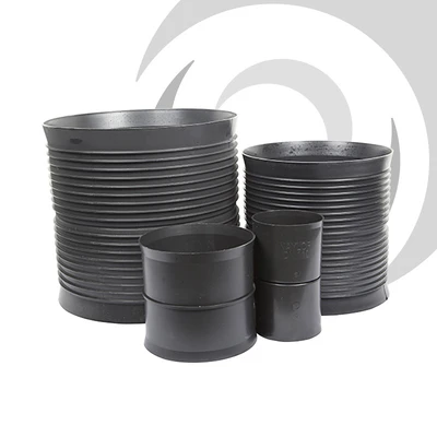 150mm Twinwall Metro Drain Pipe Coupler (Suit 150mm ID 172mm OD Pipe)