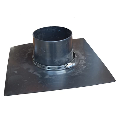 160mm Dia Top Hat c/w Jubilee Clip