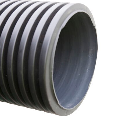 225mm ID Twinwall Plain Ended Pipe x6m