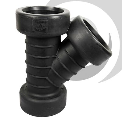 225mm ID TW Drain Equal Y Junction inc. seals