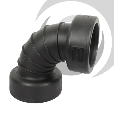 300mm ID Twinwall Drain Bend D/Socket 90 deg Short Radius inc. seals