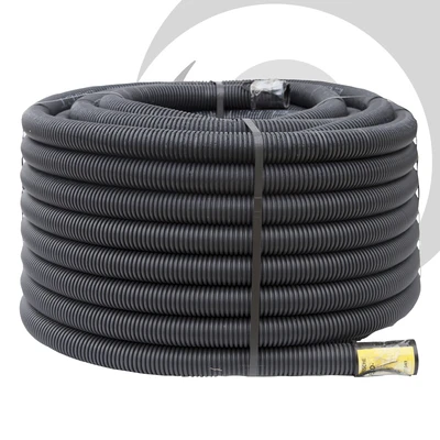 40mm OD Twinwall Duct x50m; BLACK