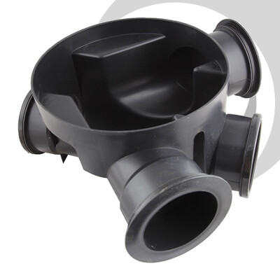 280mm Inspection Chamber Base 110mm Inlet for installation to 0.6m