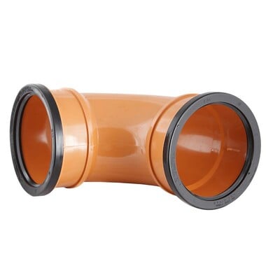 110mm UPVC Drainage D/Socket Bend 87.5deg
