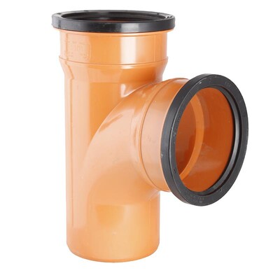 110mm UPVC Drainage Double Socket T Junction