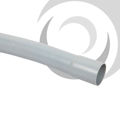 54mm BT Type Duct L/ Radius Bend 11deg; Grey