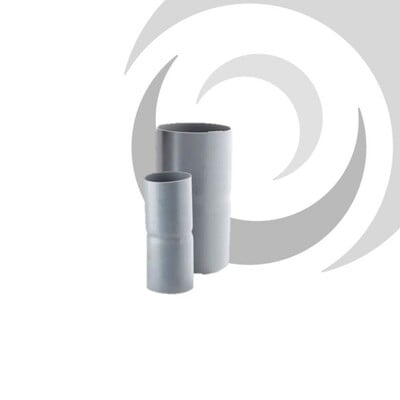54mm BT Type Duct Coupler; Grey