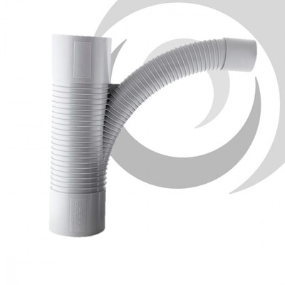 96/54mm BT Type Duct Swept Tee; Grey