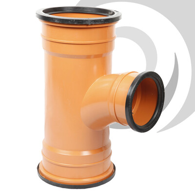 160/110mm UPVC T/Socket Unequal T Junction