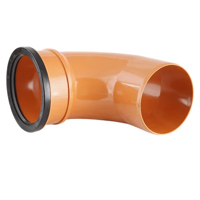 160mm UPVC Drainage S/Socket Bend 87.5deg