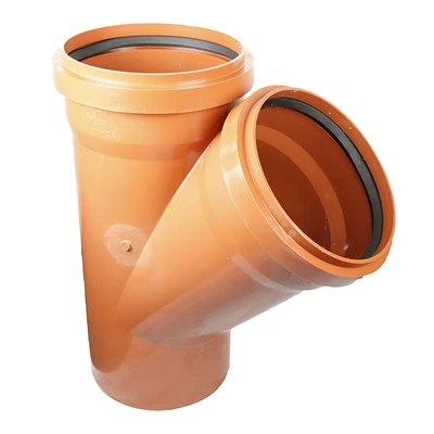200mm D/Socket 45deg Y Junction