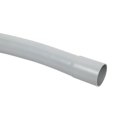 96mm BT Type Duct L/ Radius Bend 11deg; Grey