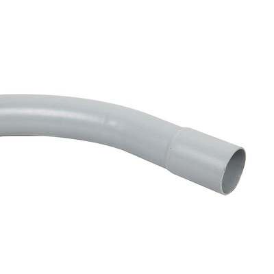 96mm BT Type Duct L/ Radius Bend 45deg; Grey