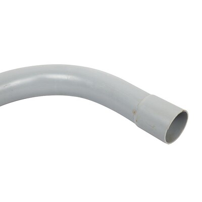 96mm BT Type Duct L/ Radius Bend 90deg; Grey