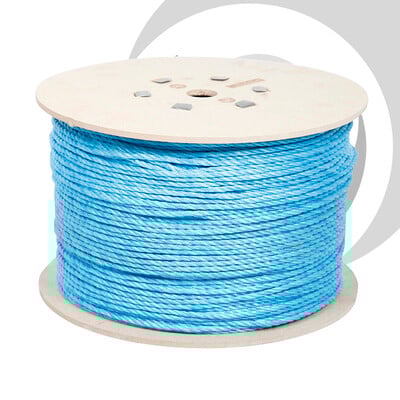 6mm Polypropylene Drawcord x500m Drum; Red