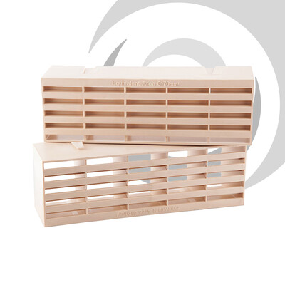 215x69x60mm Polyprop. Air Brick; Buff