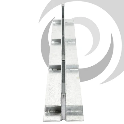 EUROSELF 100mm Galv. Single Centre Slot Grate Grating x1m; C250 - 70mm Slot Height