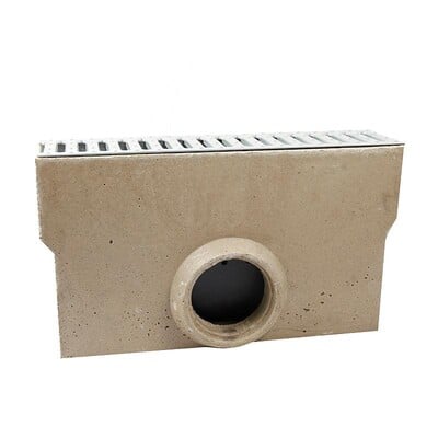 Polymer Concrete Sump Unit Driveway Duty c/w Galvanised A15 Grating