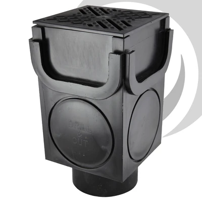 Polypropylene LibertyDrain Channel Corner Unit