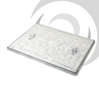 Cover & Galv Frame 600 x 600mm; 10 Ton