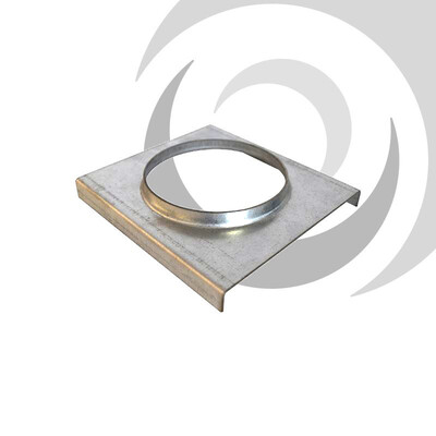 F100K 100mm W x 190mm D Open End Cap