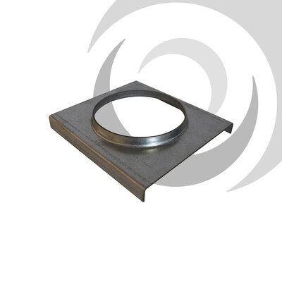 F100K 100mm W x 250mm D Open End Cap