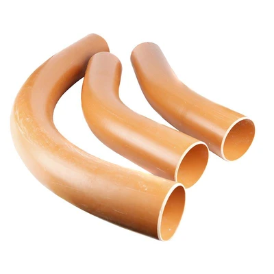 110mm UPVC P/Ended Bend Long Radius 87deg