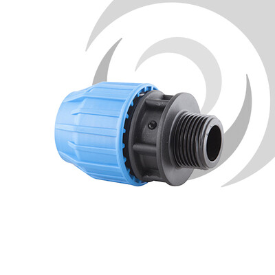 90mm x 2 1/2" Compression Adaptor MALE Thread