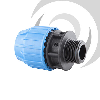 90mm x 3" Compression Adaptor MALE Thread