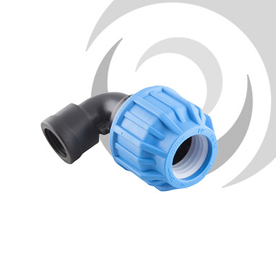 63mm x 2" Comp. 90deg Elbow FEMALE Thread